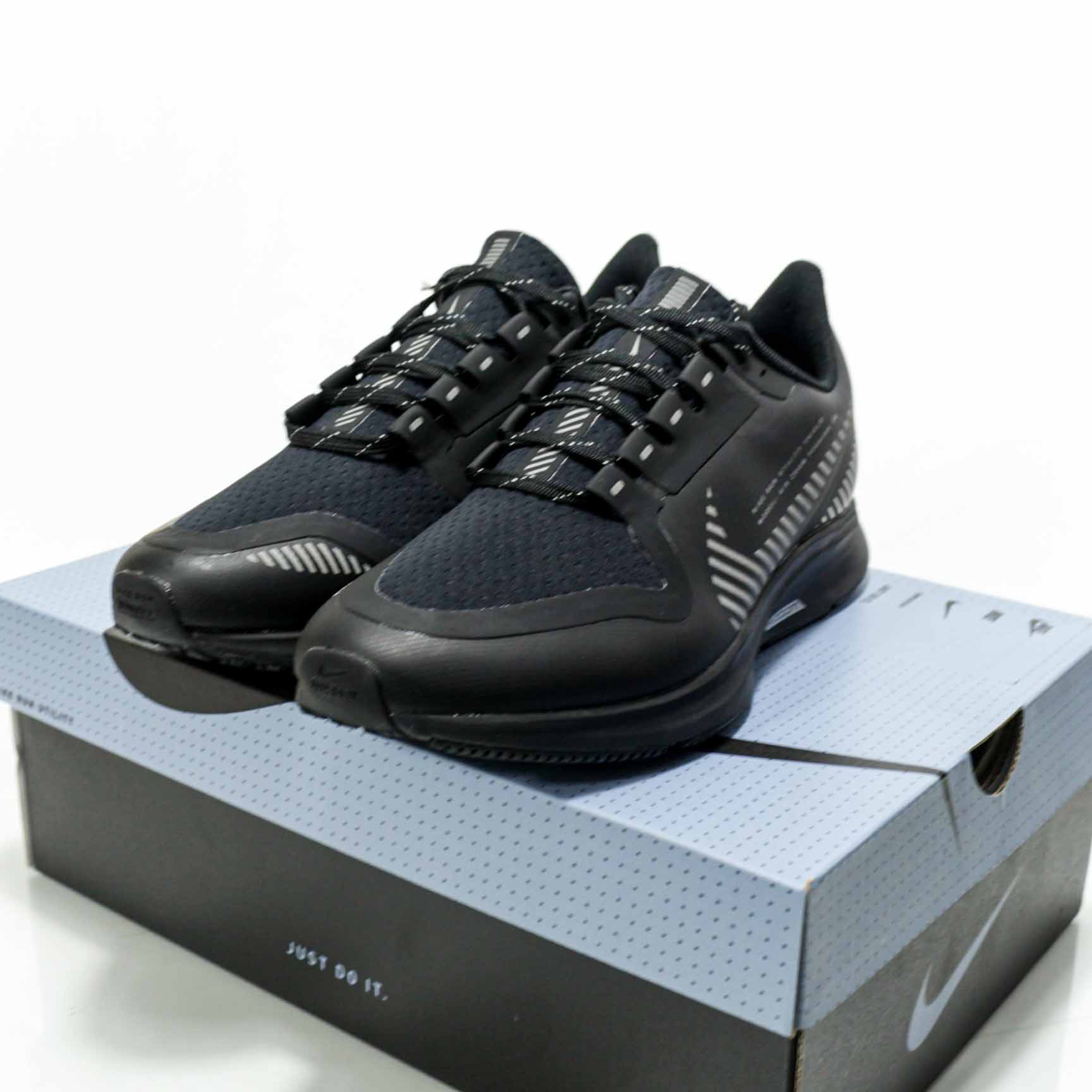 Nike Air Zoom PEGASUS 36 Shield Black Shoes - Click Image to Close